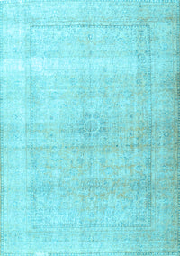 Persian Light Blue Traditional Rug, tr3418lblu