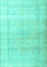 Persian Turquoise Traditional Rug, tr3418turq