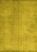 Machine Washable Persian Yellow Traditional Rug, wshtr3419yw