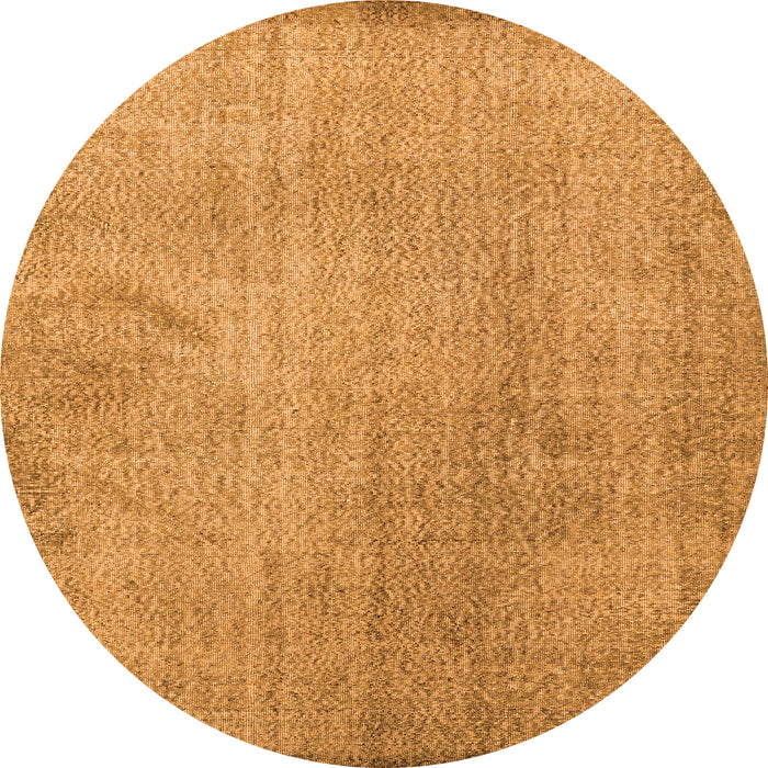 Square Persian Orange Traditional Rug, tr3419org