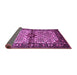 Sideview of Persian Purple Traditional Rug, tr341pur