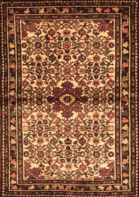 Persian Brown Traditional Rug, tr341brn