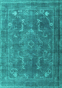 Persian Turquoise Traditional Rug, tr3420turq