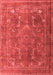 Persian Red Traditional Area Rugs