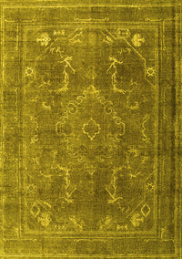 Persian Yellow Traditional Rug, tr3420yw