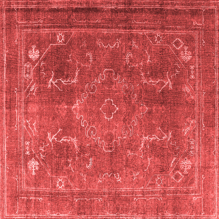 Machine Washable Persian Red Traditional Rug, wshtr3420red