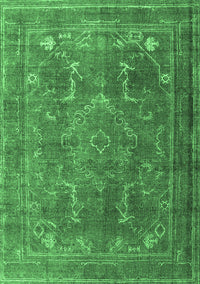 Persian Emerald Green Traditional Rug, tr3420emgrn