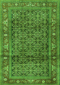 Persian Green Traditional Rug, tr3421grn