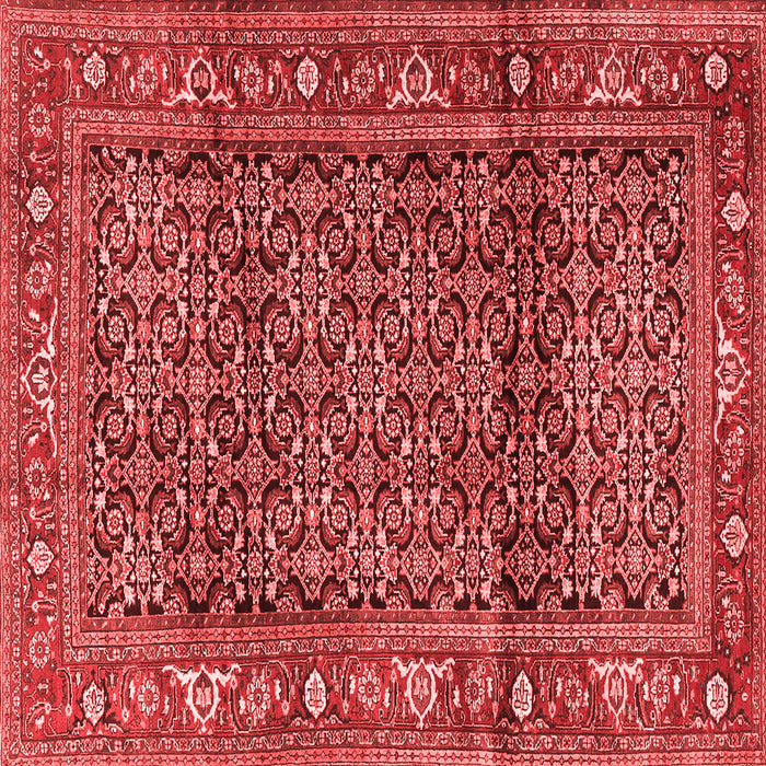 Machine Washable Persian Red Traditional Rug, wshtr3421red