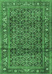 Persian Emerald Green Traditional Rug, tr3421emgrn