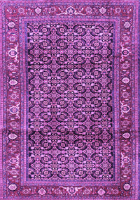 Persian Purple Traditional Rug, tr3421pur