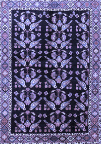 Persian Blue Traditional Rug, tr3422blu