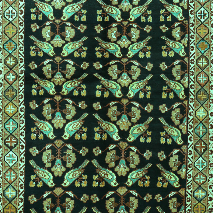 Persian Turquoise Traditional Rug, tr3422turq