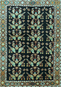 Persian Light Blue Traditional Rug, tr3422lblu