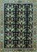 Persian Light Blue Traditional Rug, tr3422lblu