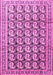 Machine Washable Persian Pink Traditional Rug, wshtr3423pnk