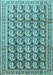 Machine Washable Persian Light Blue Traditional Rug, wshtr3423lblu