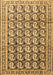 Machine Washable Persian Brown Traditional Rug, wshtr3423brn