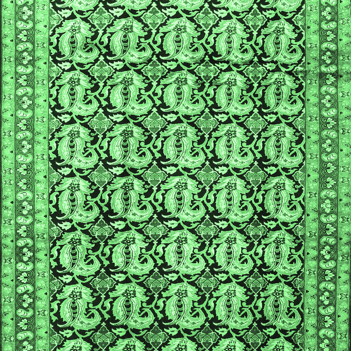 Persian Emerald Green Traditional Rug, tr3423emgrn