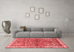 Traditional Red Washable Rugs