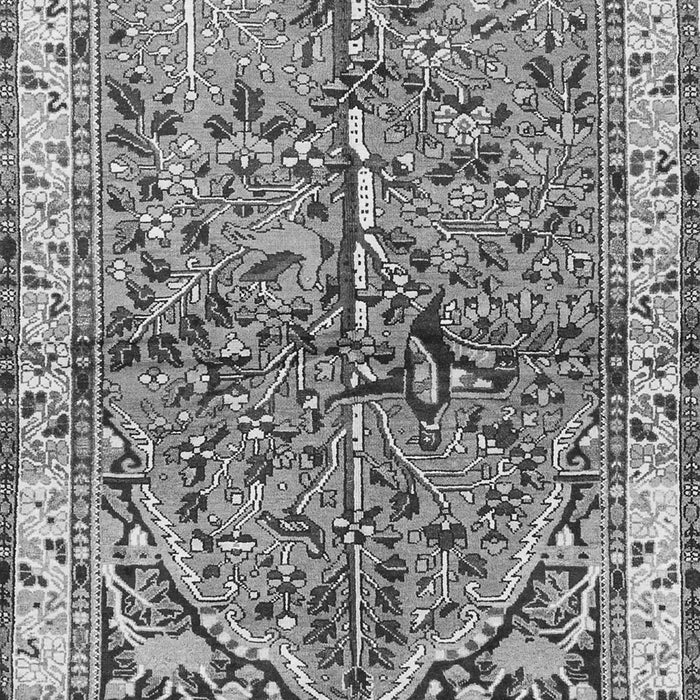 Animal Gray Traditional Rug, tr3424gry