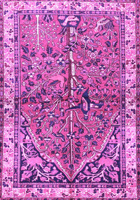 Animal Purple Traditional Rug, tr3424pur