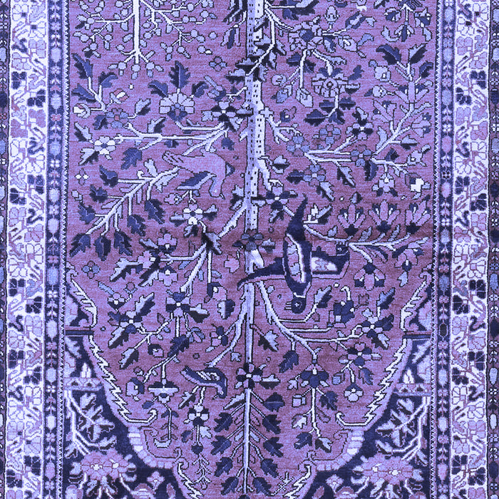 Machine Washable Animal Blue Traditional Rug, wshtr3425blu