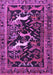 Machine Washable Animal Purple Traditional Area Rugs, wshtr3426pur