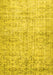 Machine Washable Persian Yellow Traditional Rug, wshtr3427yw