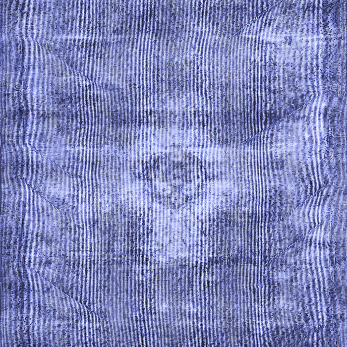 Machine Washable Persian Blue Traditional Rug, wshtr3428blu