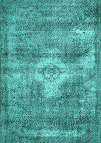 Persian Turquoise Traditional Rug, tr3428turq