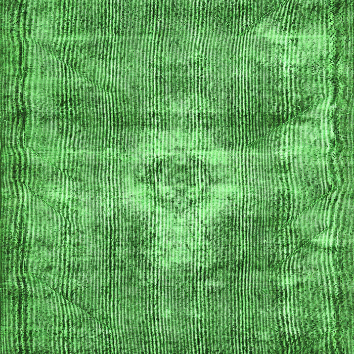 Serging Thickness of Machine Washable Persian Green Traditional Area Rugs, wshtr3428grn