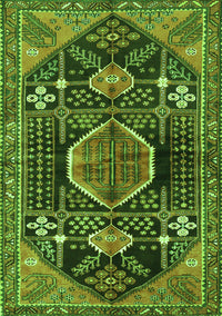 Persian Green Traditional Rug, tr3429grn