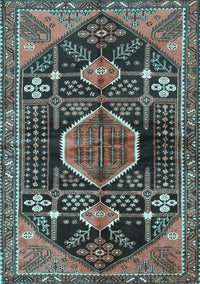 Persian Light Blue Traditional Rug, tr3429lblu