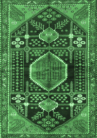 Persian Emerald Green Traditional Rug, tr3429emgrn