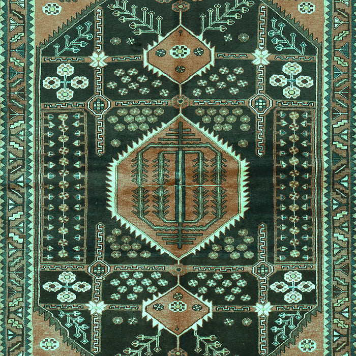 Persian Turquoise Traditional Rug, tr3429turq
