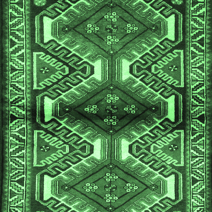 Persian Emerald Green Traditional Rug, tr342emgrn
