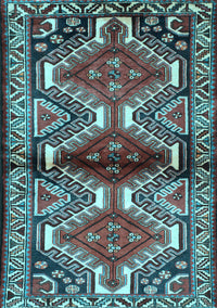 Persian Light Blue Traditional Rug, tr342lblu