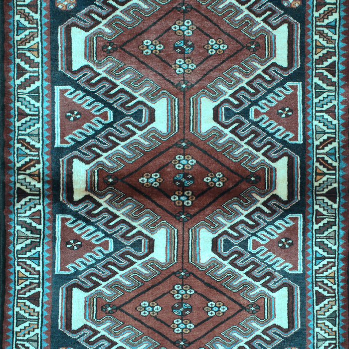 Persian Light Blue Traditional Rug, tr342lblu