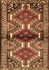 Persian Brown Traditional Rug, tr342brn