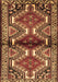 Machine Washable Persian Brown Traditional Rug, wshtr342brn