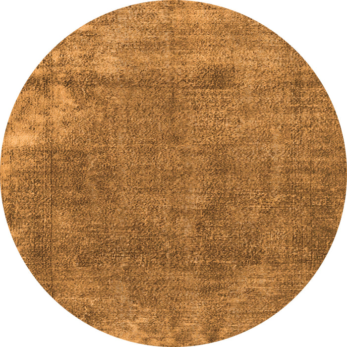 Machine Washable Persian Orange Traditional Area Rugs, wshtr3430org