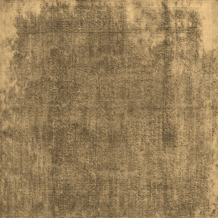 Square Persian Brown Traditional Rug, tr3430brn