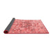 Animal Red Traditional Area Rugs