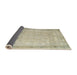 Sideview of Traditional Brown Persian Rug, tr3432