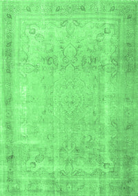 Persian Emerald Green Traditional Rug, tr3432emgrn