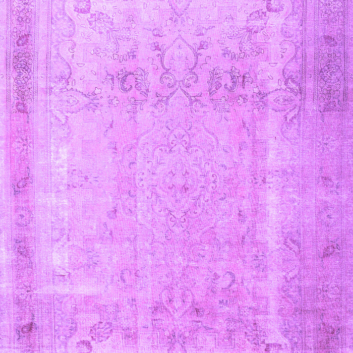 Machine Washable Persian Purple Traditional Area Rugs, wshtr3432pur