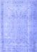 Persian Blue Traditional Rug, tr3432blu