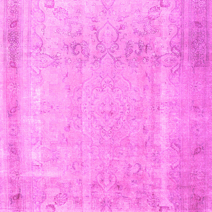 Machine Washable Persian Pink Traditional Rug, wshtr3432pnk