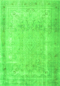 Persian Green Traditional Rug, tr3432grn